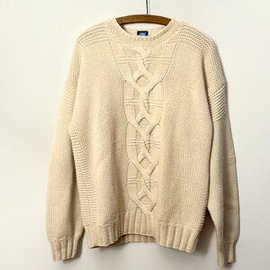 NAUTICA vintage 100% Cashmere Handknit Sweater